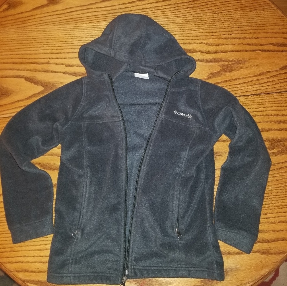 Youth Columbia Hooded Fleece Jacket